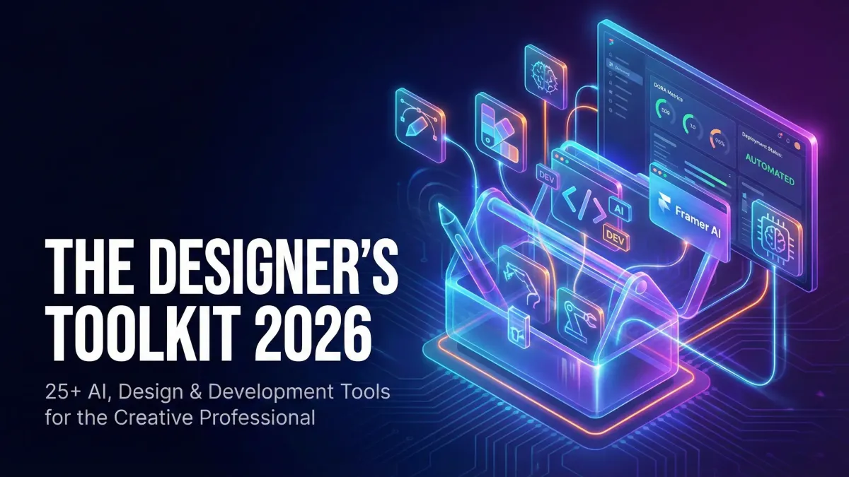 Designer’s Toolkit 2026: Essential AI & Dev Tools